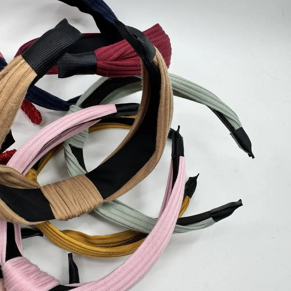 Lot 27 Pc VTG 90s - Modern Hair Scrunchies Headbands Oversized Lace Chiffon‎